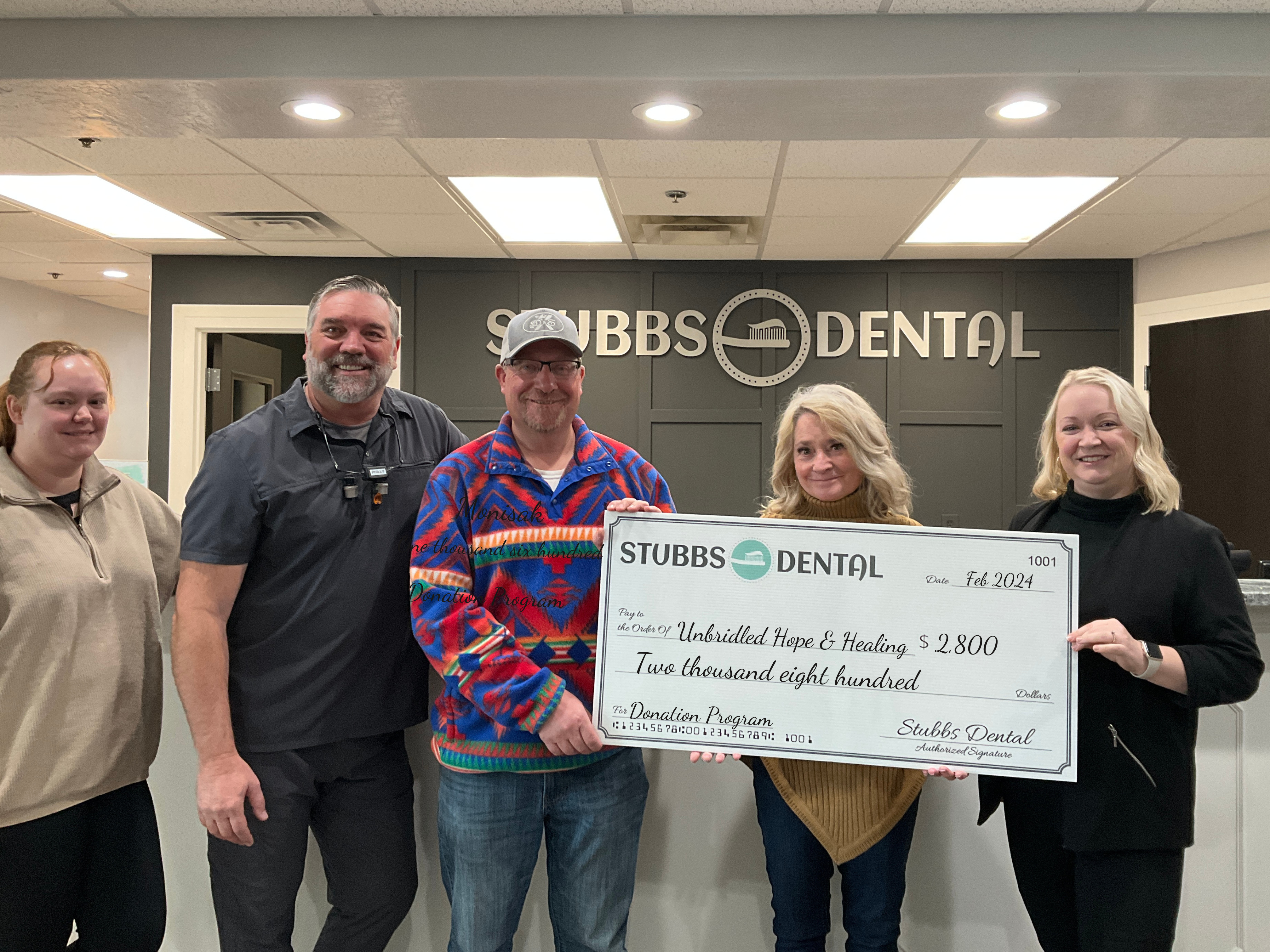 Stubbs Dental Donation Program